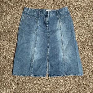 Halogen denim skirt